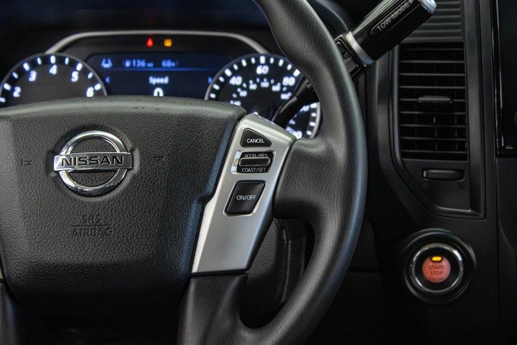 used 2022 Nissan Titan car, priced at $18,738