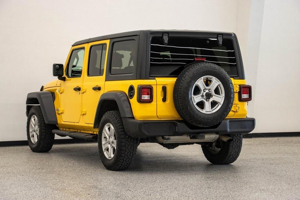 used 2020 Jeep Wrangler Unlimited car, priced at $23,910
