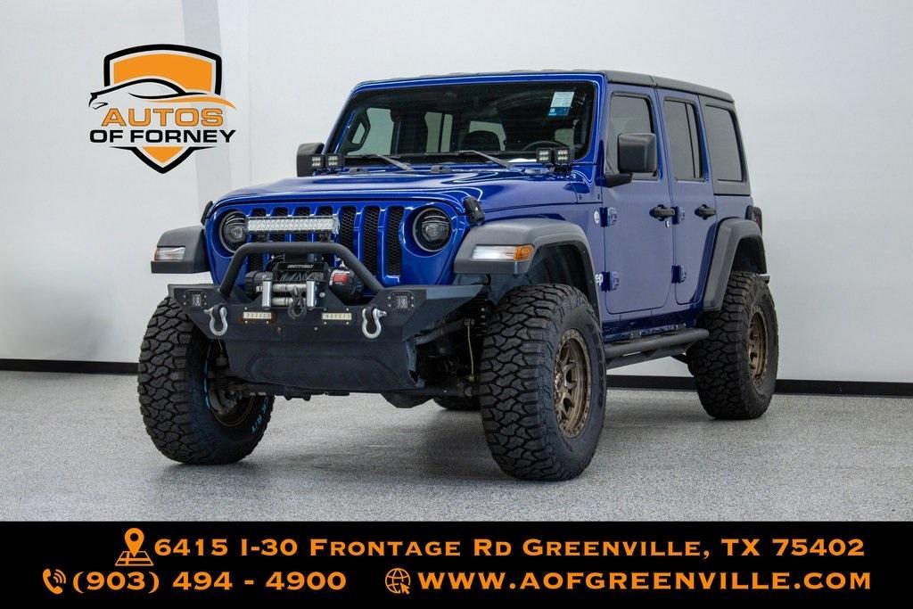 used 2019 Jeep Wrangler Unlimited car, priced at $24,071
