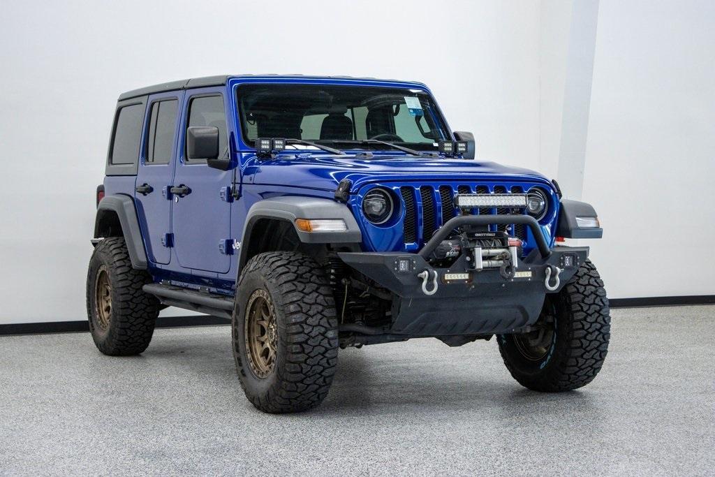 used 2019 Jeep Wrangler Unlimited car, priced at $24,071