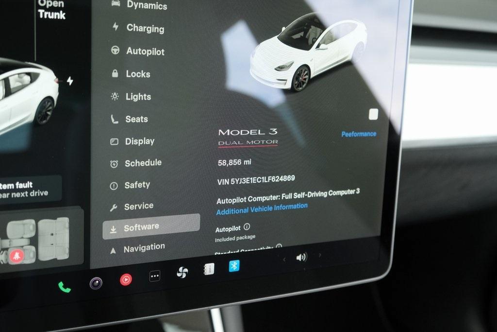 used 2020 Tesla Model 3 car, priced at $26,423