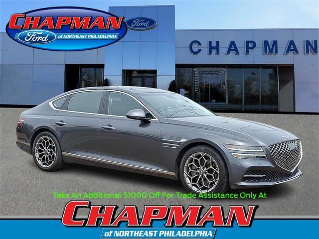 used 2021 Genesis G80 car, priced at $34,231
