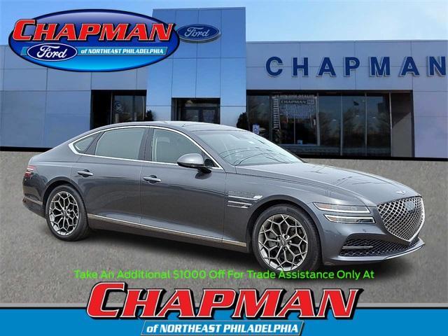 used 2021 Genesis G80 car, priced at $32,551