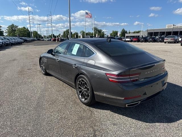 used 2021 Genesis G80 car, priced at $34,217