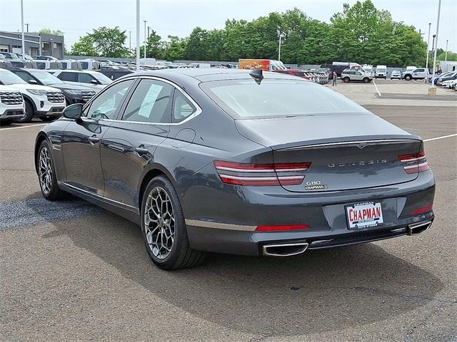 used 2021 Genesis G80 car, priced at $34,231