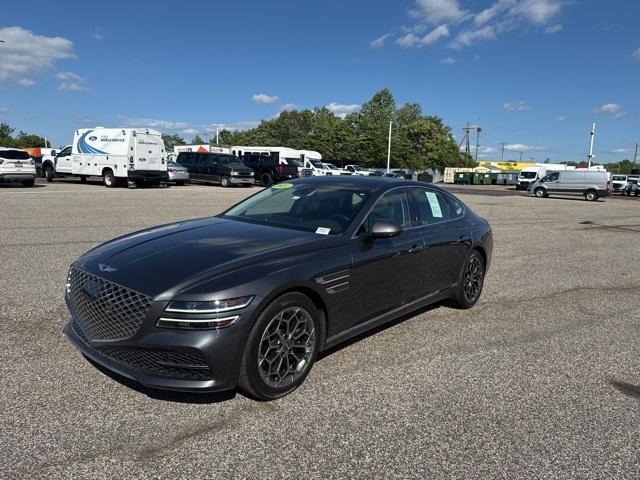 used 2021 Genesis G80 car, priced at $34,217