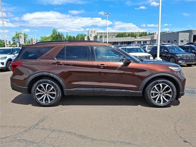 used 2020 Ford Explorer car, priced at $27,156