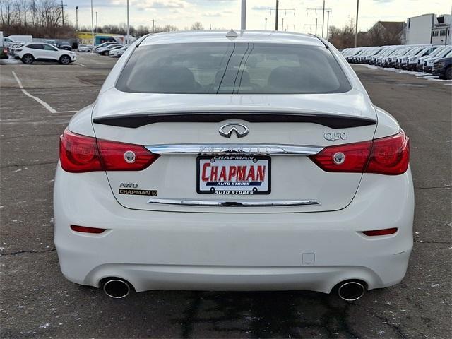 used 2015 INFINITI Q50 car, priced at $16,981