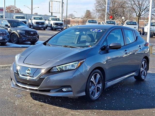 used 2021 Nissan Leaf car, priced at $16,497