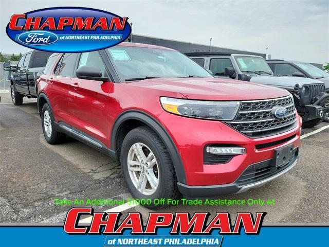 used 2022 Ford Explorer car, priced at $30,328
