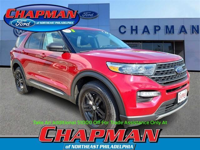 used 2022 Ford Explorer car, priced at $29,791