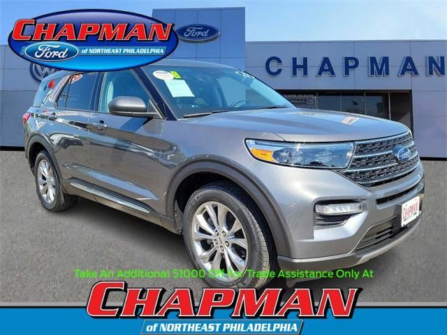 used 2021 Ford Explorer car, priced at $30,662