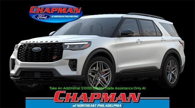 new 2025 Ford Explorer car, priced at $57,264
