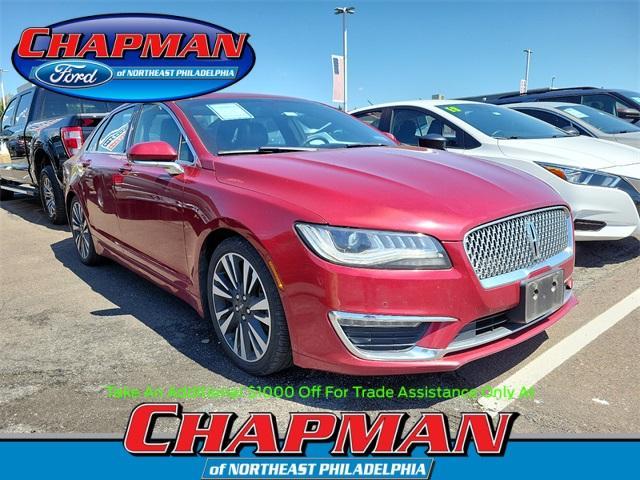 used 2017 Lincoln MKZ car, priced at $16,515
