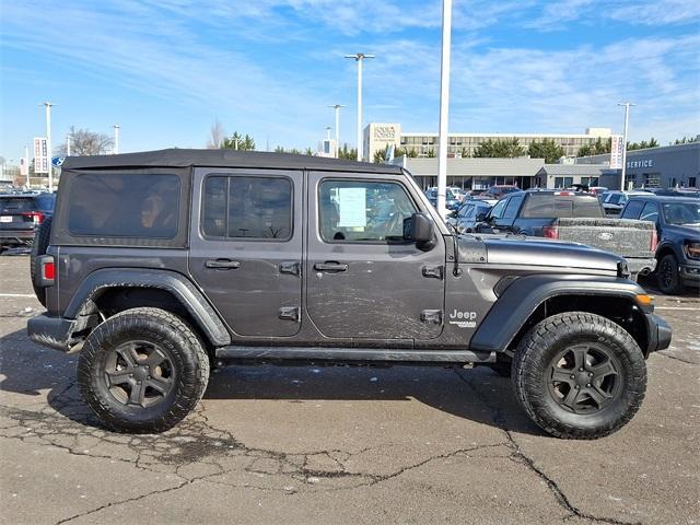 used 2019 Jeep Wrangler Unlimited car, priced at $24,649