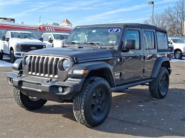 used 2019 Jeep Wrangler Unlimited car, priced at $24,649