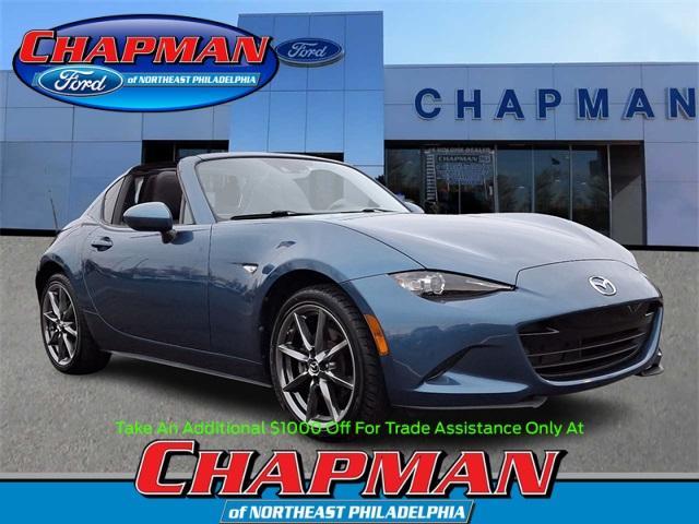 used 2018 Mazda MX-5 Miata RF car, priced at $22,217