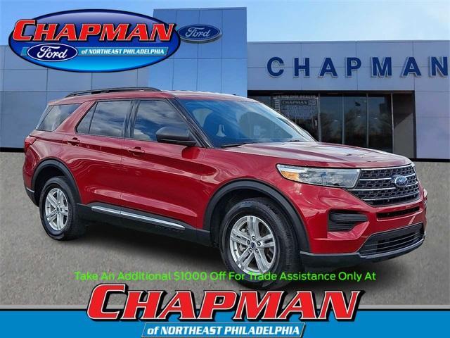 used 2022 Ford Explorer car, priced at $30,399