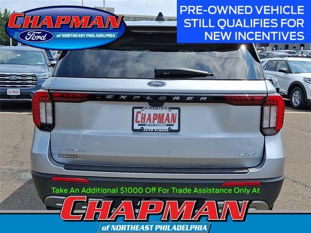 new 2025 Ford Explorer car, priced at $44,394