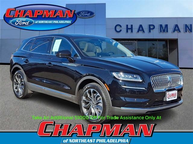 used 2021 Lincoln Nautilus car, priced at $28,679