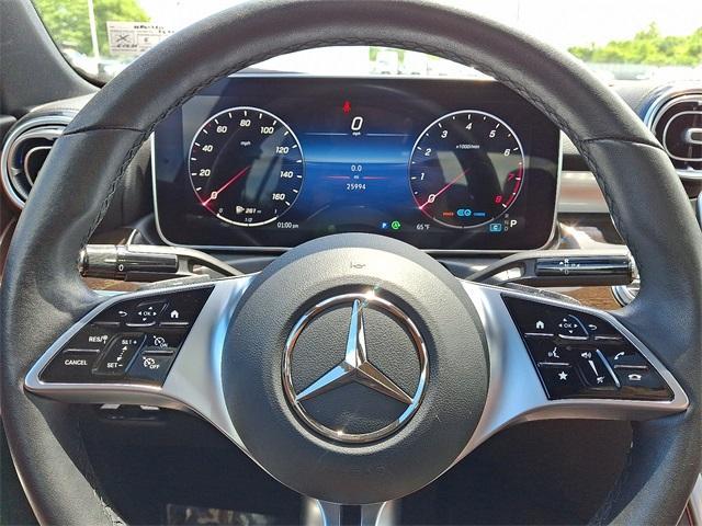 used 2022 Mercedes-Benz C-Class car, priced at $36,099