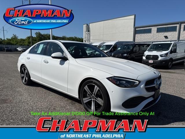 used 2022 Mercedes-Benz C-Class car, priced at $36,481