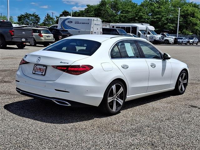 used 2022 Mercedes-Benz C-Class car, priced at $36,099