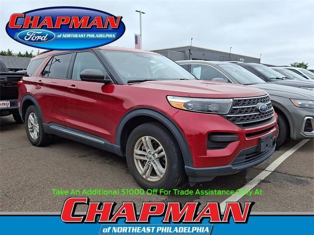used 2022 Ford Explorer car, priced at $32,499