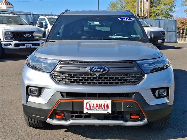 used 2021 Ford Explorer car, priced at $31,999