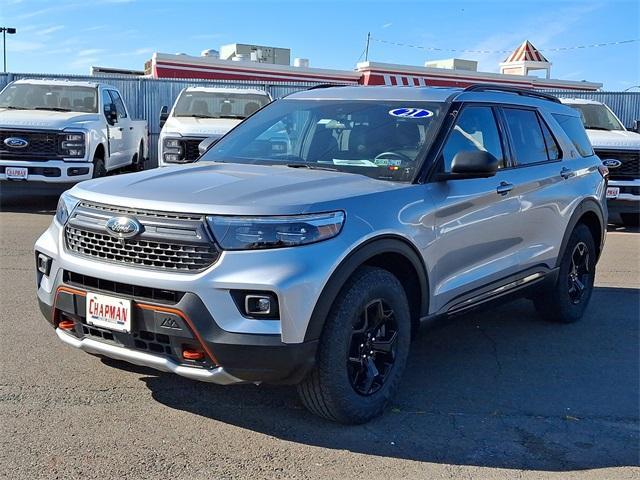 used 2021 Ford Explorer car, priced at $31,999