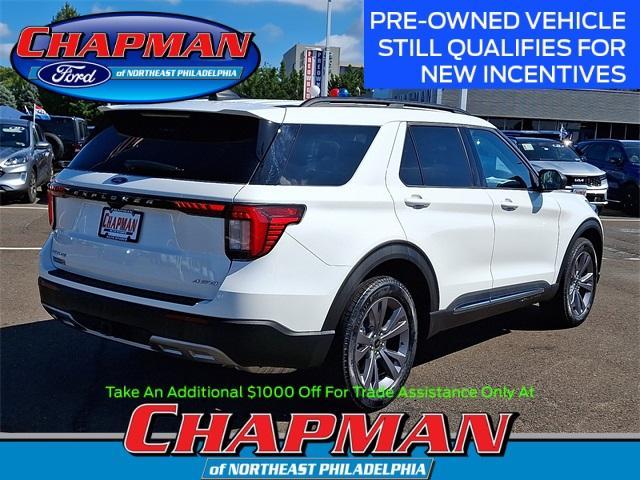 new 2025 Ford Explorer car, priced at $43,724