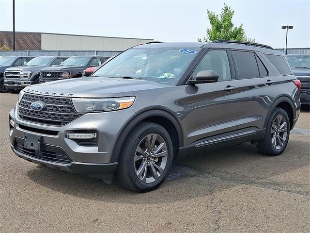 used 2021 Ford Explorer car, priced at $27,999