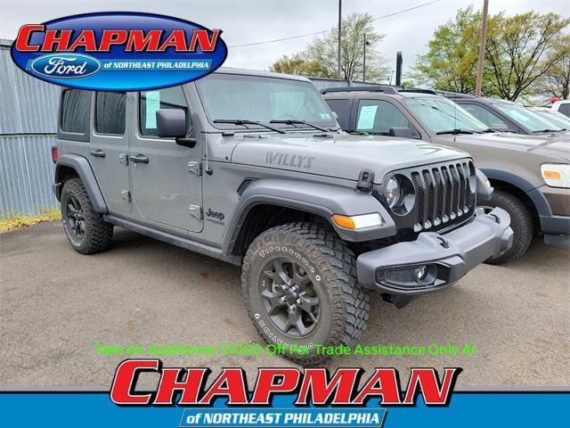 used 2020 Jeep Wrangler Unlimited car, priced at $33,694