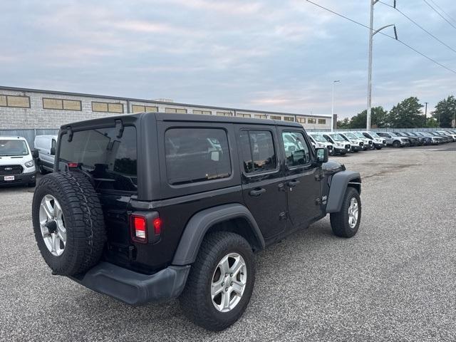 used 2020 Jeep Wrangler Unlimited car, priced at $21,999