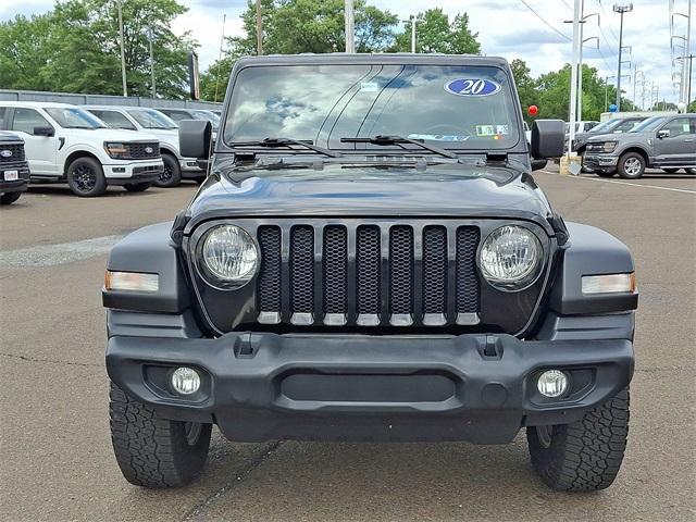 used 2020 Jeep Wrangler Unlimited car, priced at $21,708