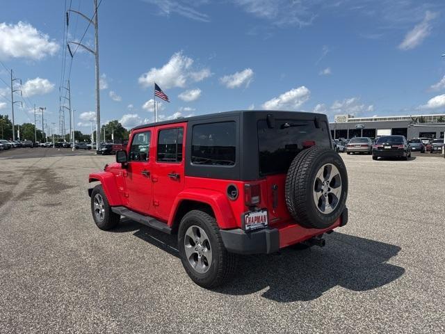 used 2017 Jeep Wrangler Unlimited car, priced at $21,592