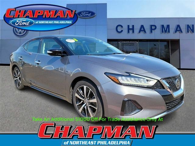 used 2021 Nissan Maxima car, priced at $21,647