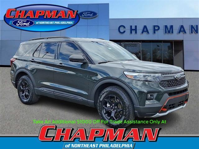 used 2022 Ford Explorer car, priced at $30,807