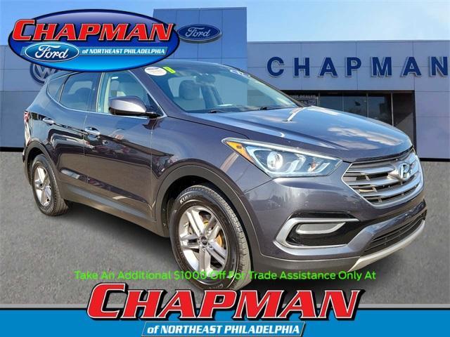 used 2017 Hyundai Santa Fe Sport car, priced at $14,722