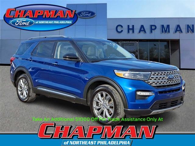 used 2021 Ford Explorer car, priced at $33,359