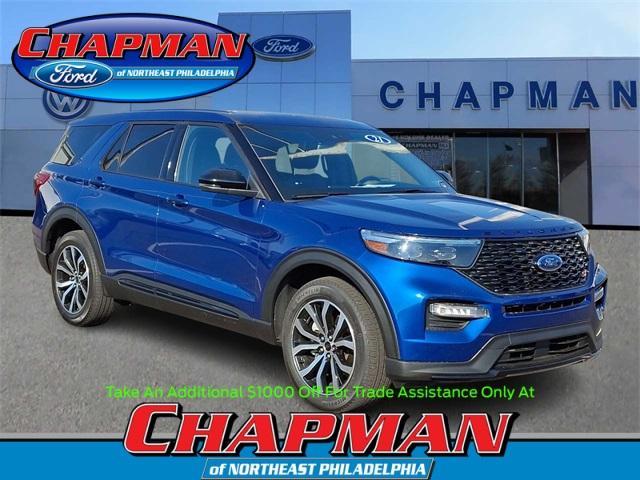 used 2021 Ford Explorer car, priced at $37,127