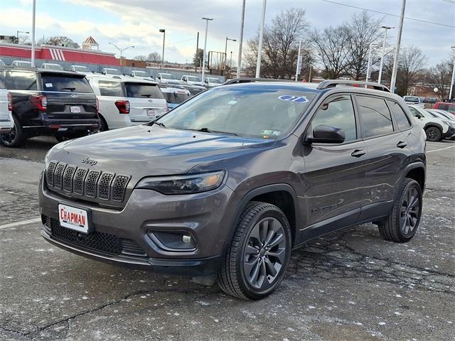 used 2021 Jeep Cherokee car, priced at $22,119