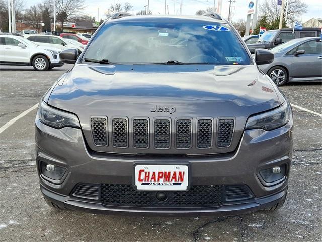 used 2021 Jeep Cherokee car, priced at $22,119