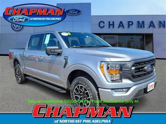 used 2021 Ford F-150 car, priced at $40,755