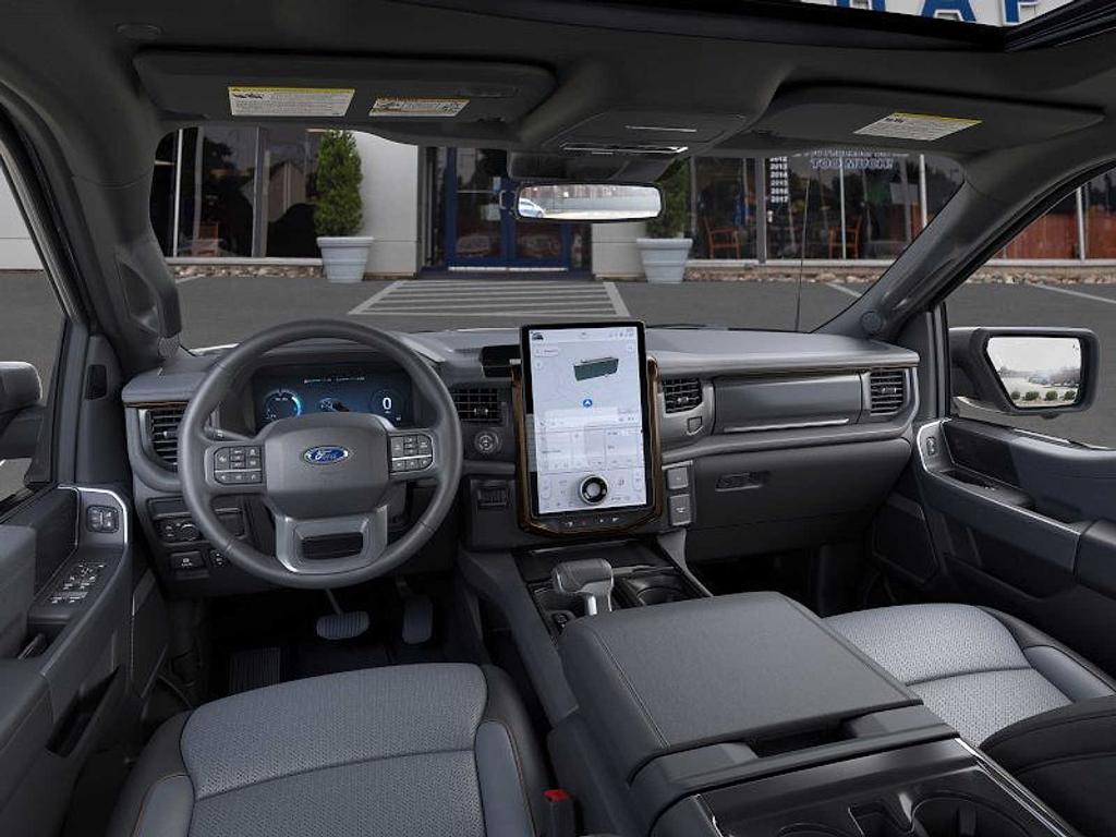 new 2025 Ford F-150 Lightning car, priced at $65,269