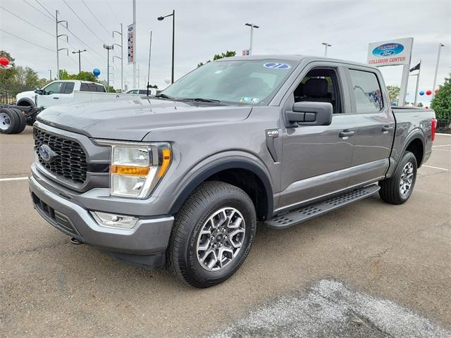 used 2021 Ford F-150 car, priced at $35,350