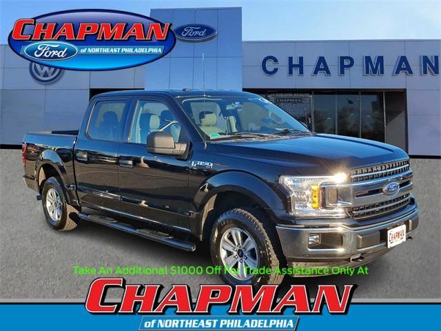 used 2018 Ford F-150 car, priced at $24,875