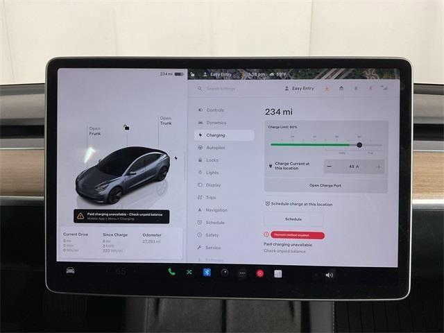 used 2023 Tesla Model 3 car, priced at $27,500