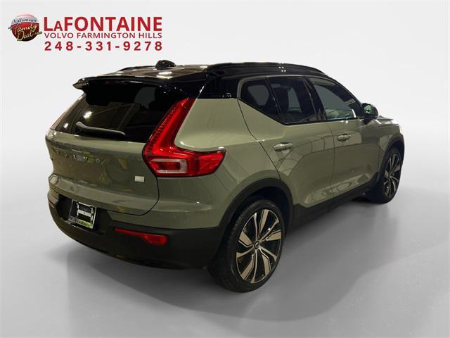 used 2021 Volvo XC40 Recharge Pure Electric car, priced at $31,900
