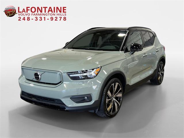 used 2021 Volvo XC40 Recharge Pure Electric car, priced at $33,800